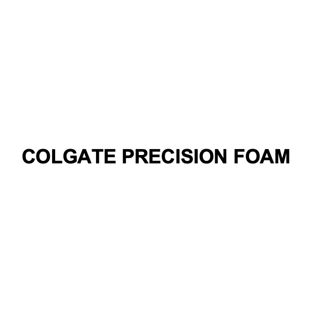 colgate precision foam
