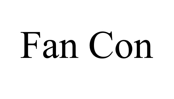 fan con