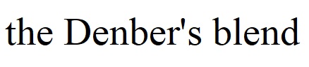 the denber`s blend