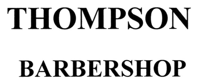 thompson barbershop