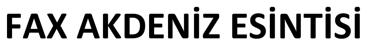 fax akdeni̇z esi̇nti̇si̇