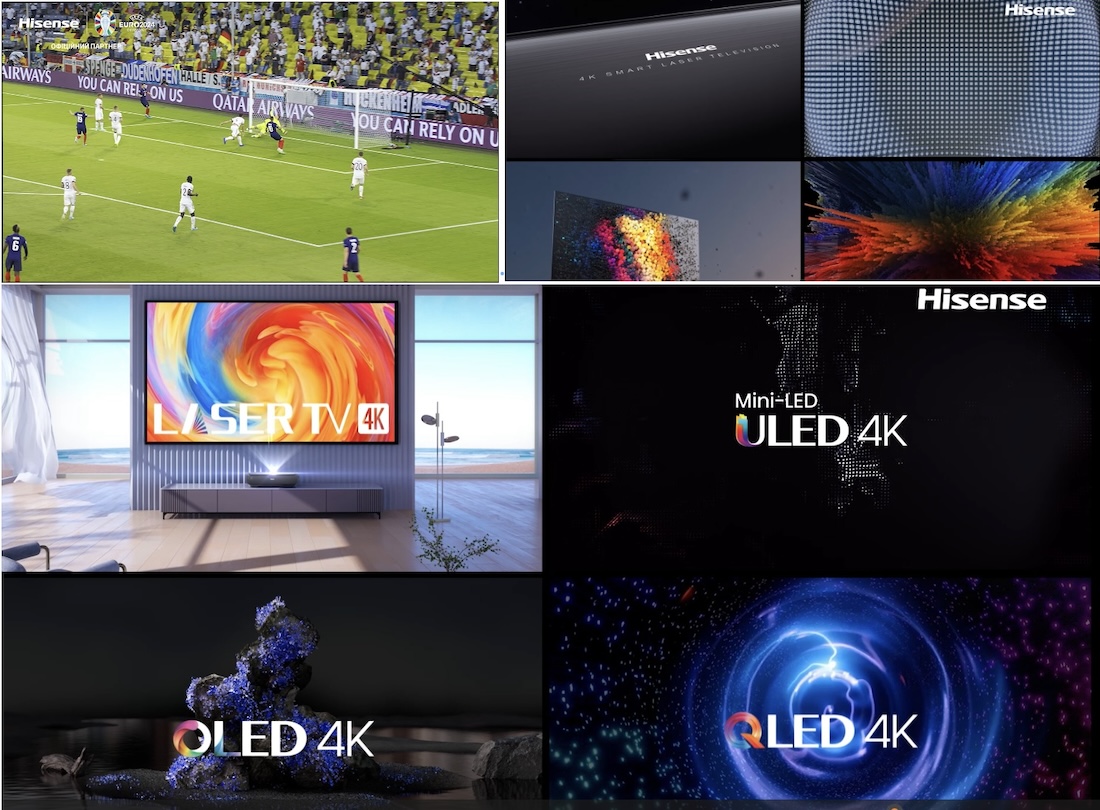 4k smart laser television