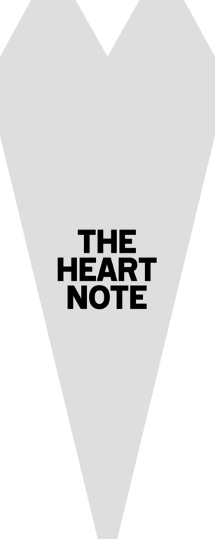 the heart note