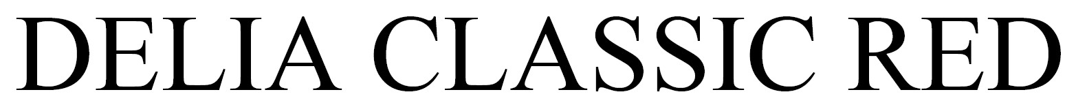 delia classic red