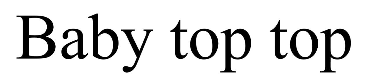 baby top top