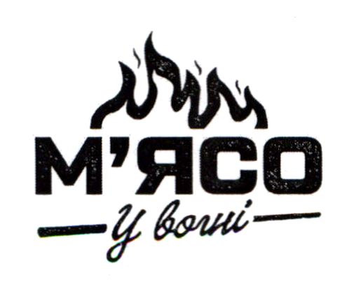 м`ясо у вогні