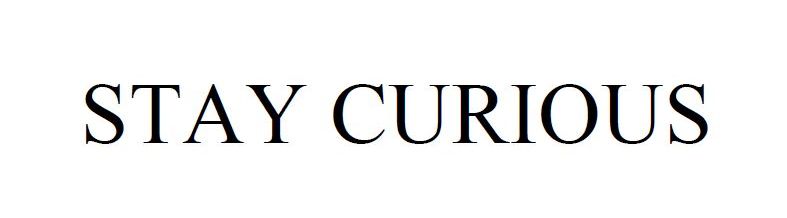 stay curious
