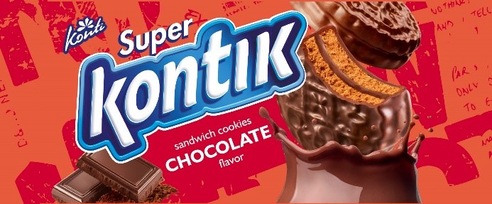 sandwich cookies chocolate flavor