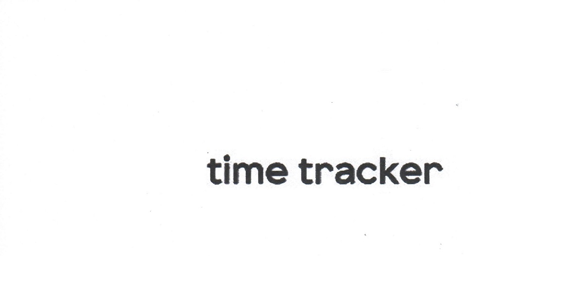 time tracker