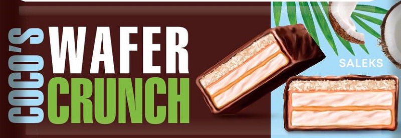 coco`s wafer crunch saleks