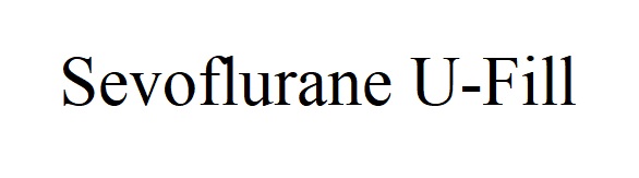 sevoflurane u-fill
