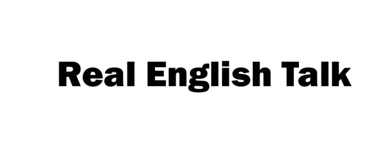 real english talk