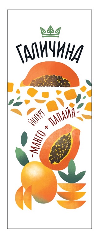 йогурт - манго + папайя