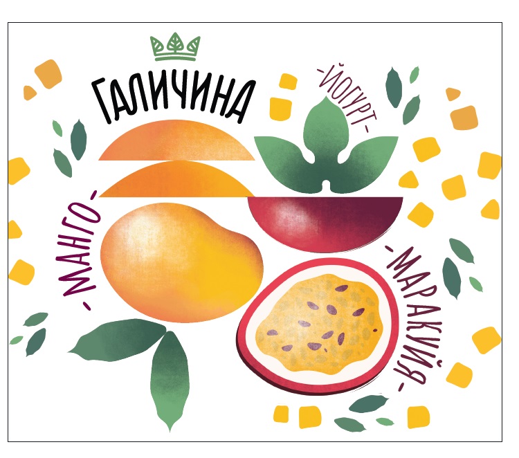 йогурт - манго - маракуйя