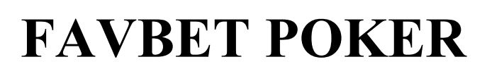 favbet poker