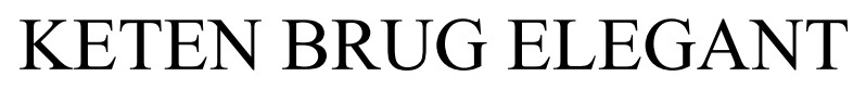 keten brug elegant