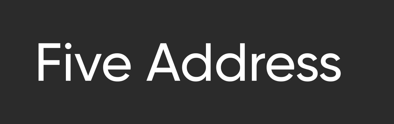 five address