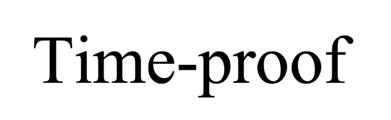 time proof