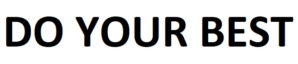do your best