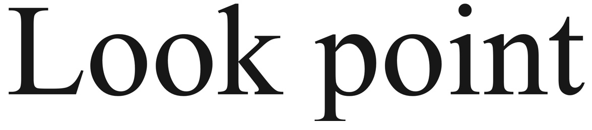 look point