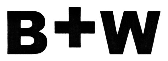 Торговельна марка «в+w w + b b+w в», свідоцтво №390660