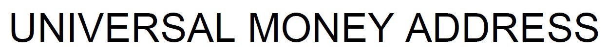 universal money address