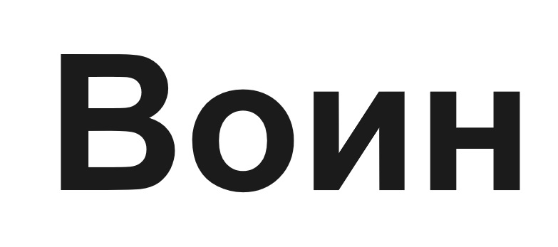 Лого ТМ воин