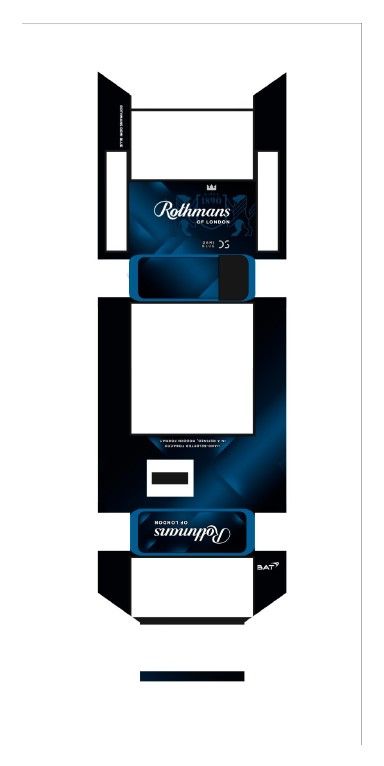hand selected tobacco in a refined, modern format