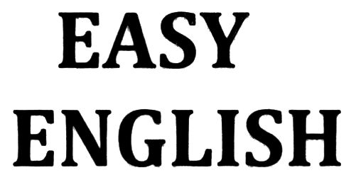 easy english
