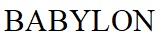 babylon