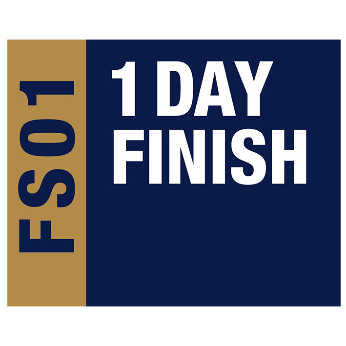 1 day finish