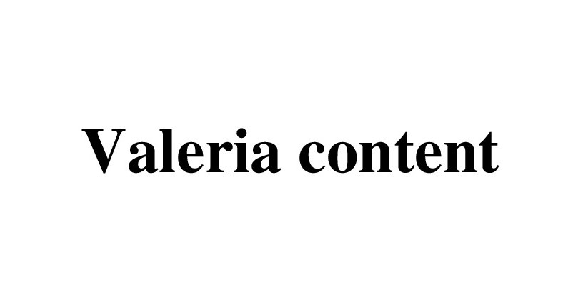 valeria content