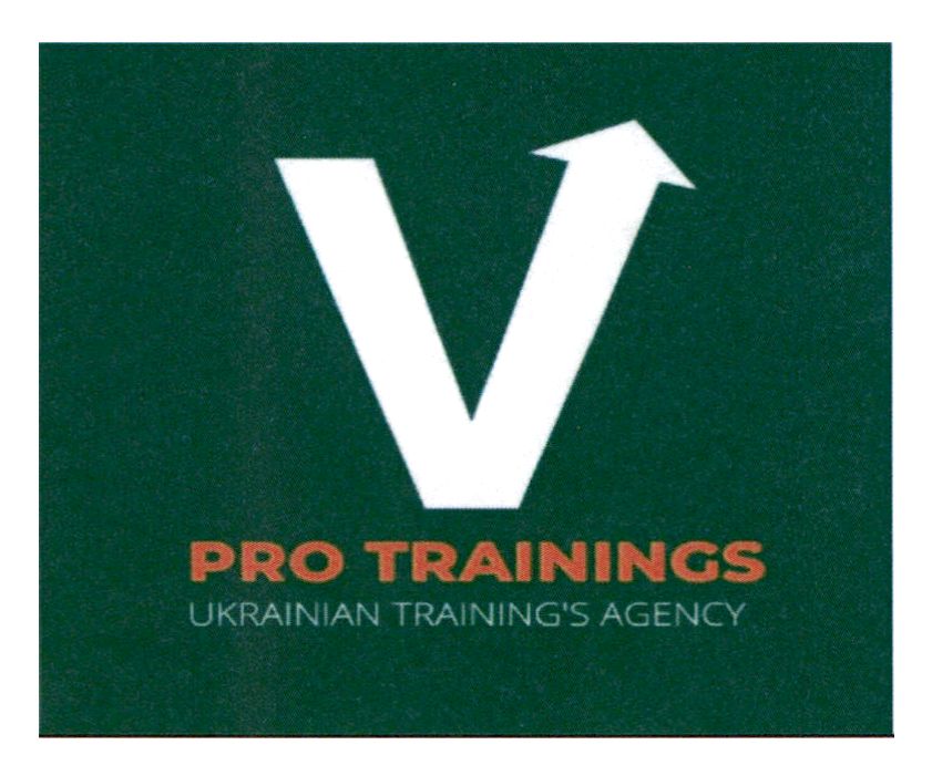 Торговельна марка «v agency trainings ukrainian pro pro trainings ukrainian trainings agency», свідоцтво №391459