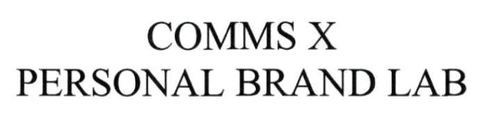 personal brand lab
