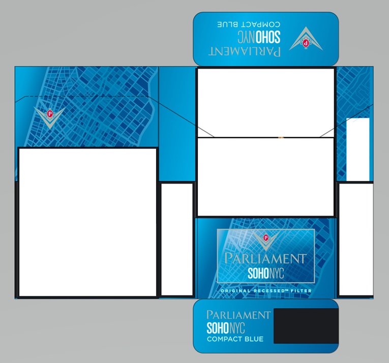 parliament sohonyc compact blue