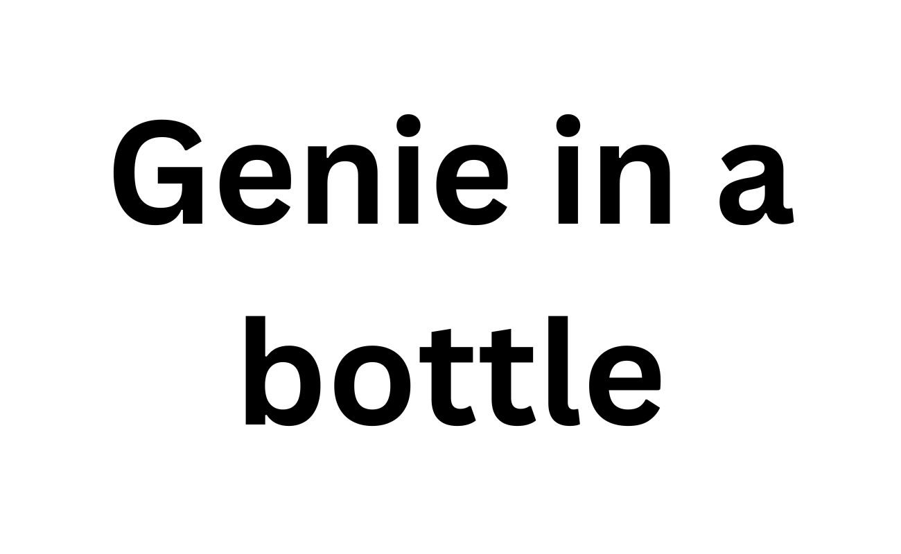 genie in a bottle