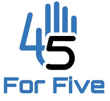 45 for five