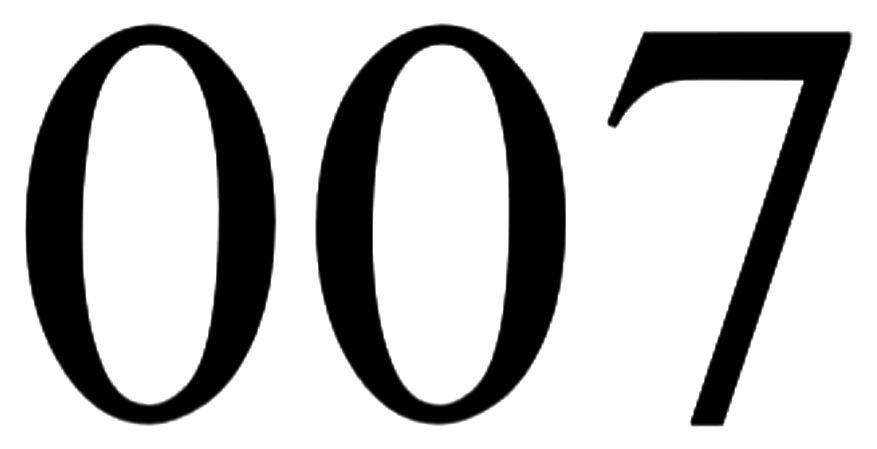 Зображення марки «007»