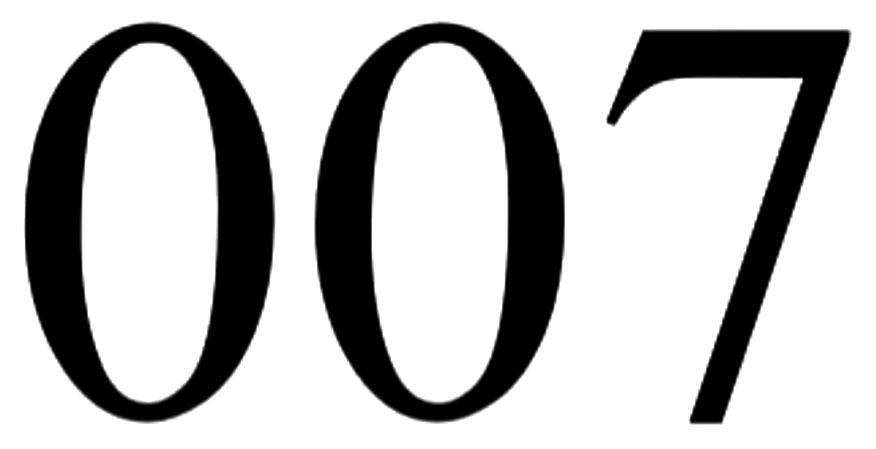 Зображення марки «007»