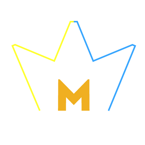 м