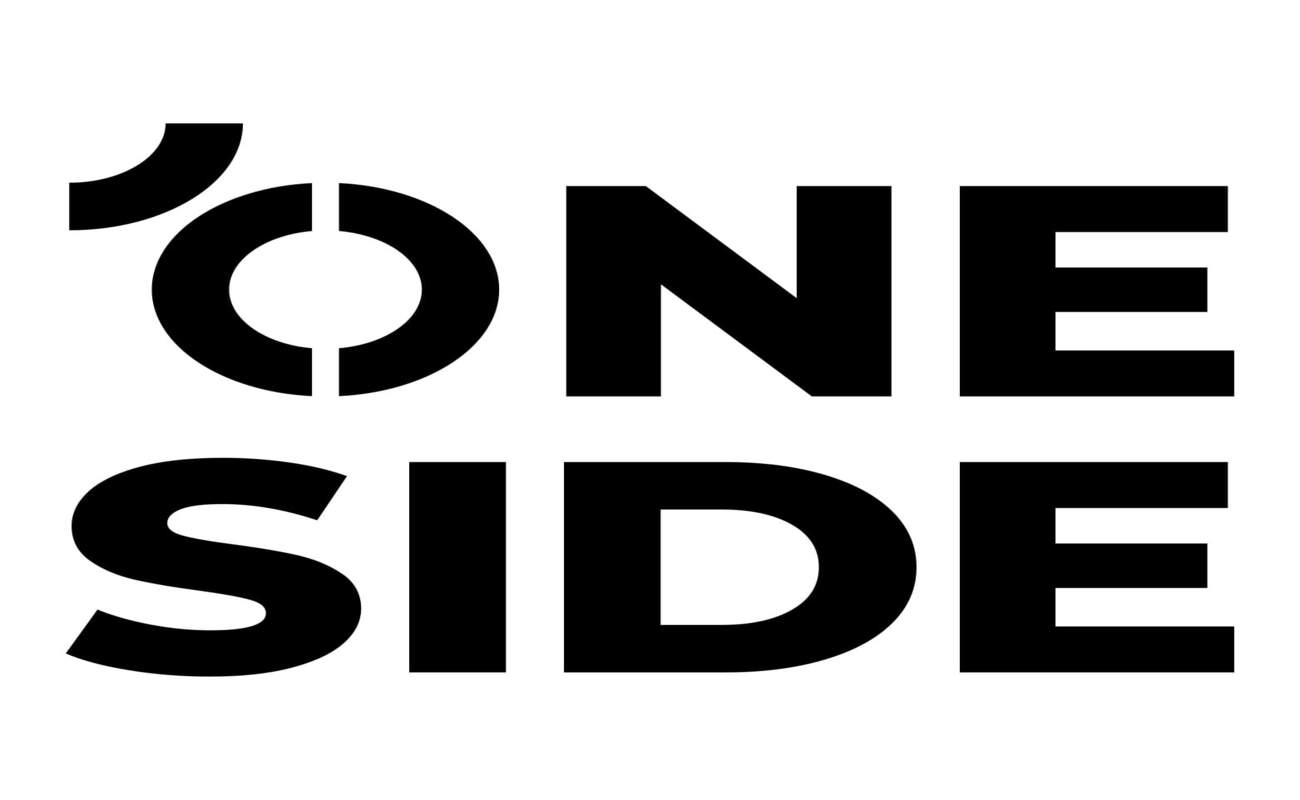 one side