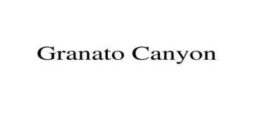 granato canyon