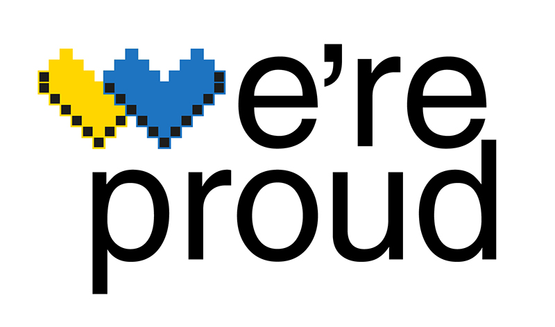 we're proud