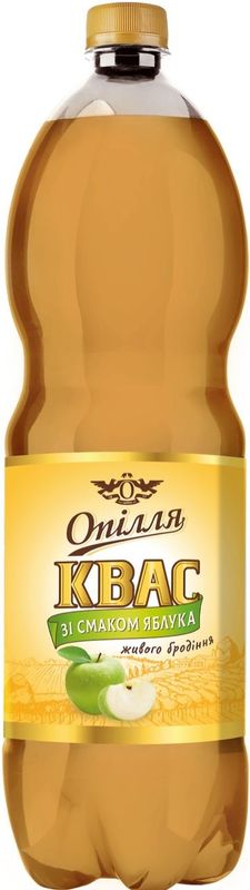квас зі смаком яблука живого бродіння