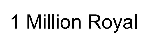 1 million royal