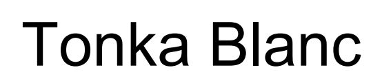 tonka blanc