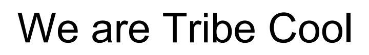 we are tribe cool