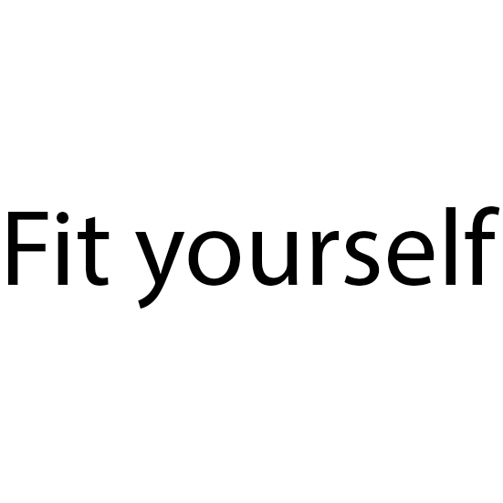 fit yourself