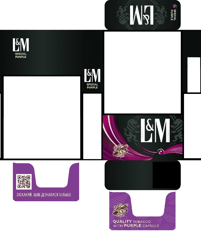 quality tobacco with purple capsule