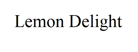 lemon delight